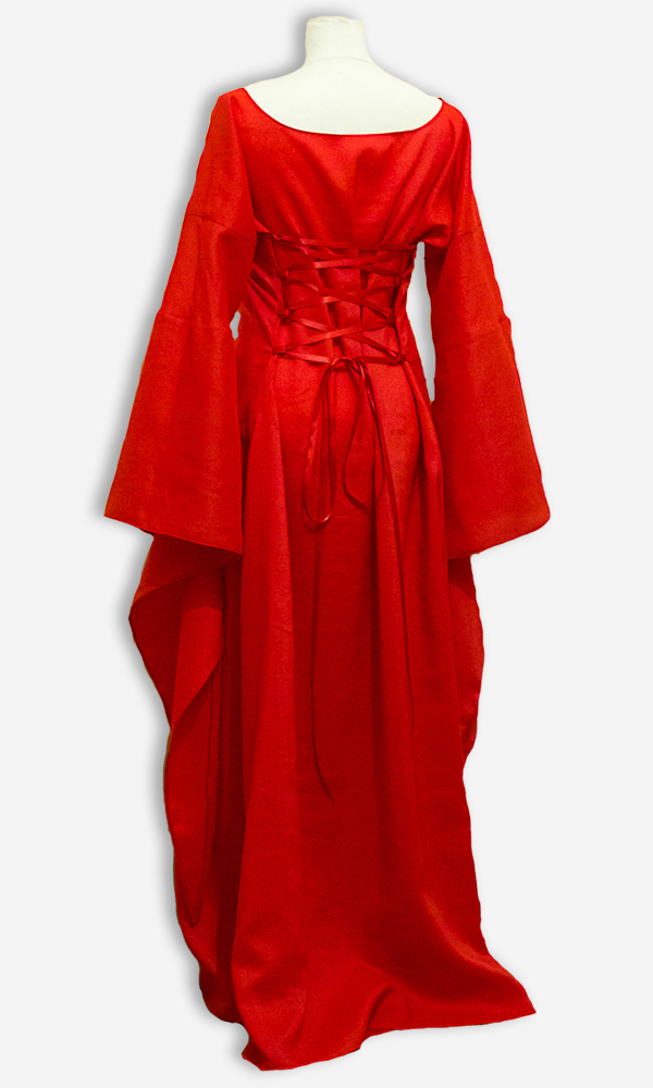 Mittelalterkleid Rote Priesterin