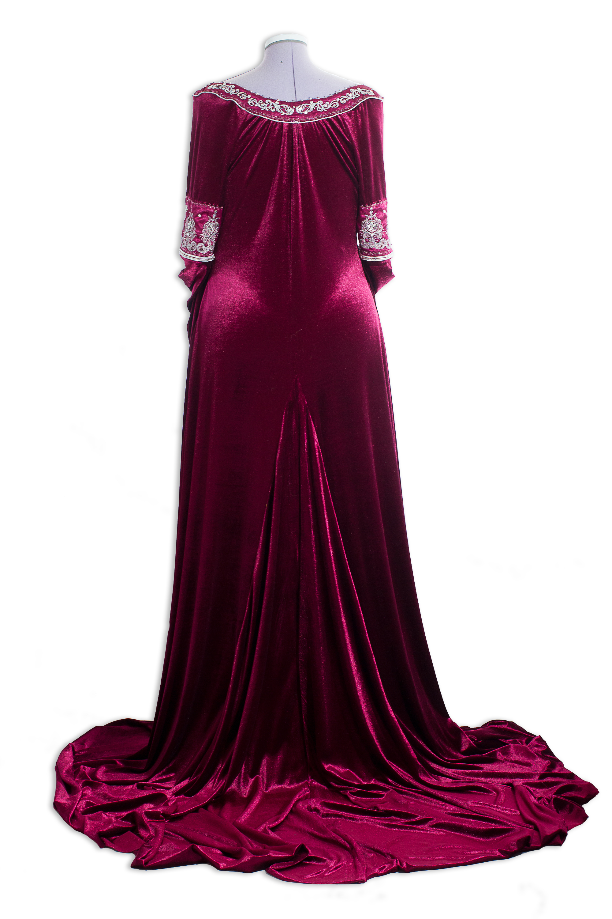 Elbenkleid Arwen Cranberry